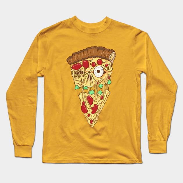 Pizza Isn't Life Long Sleeve T-Shirt by wiwitaek